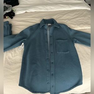 Cozy Fleece Boyfriend Shirt